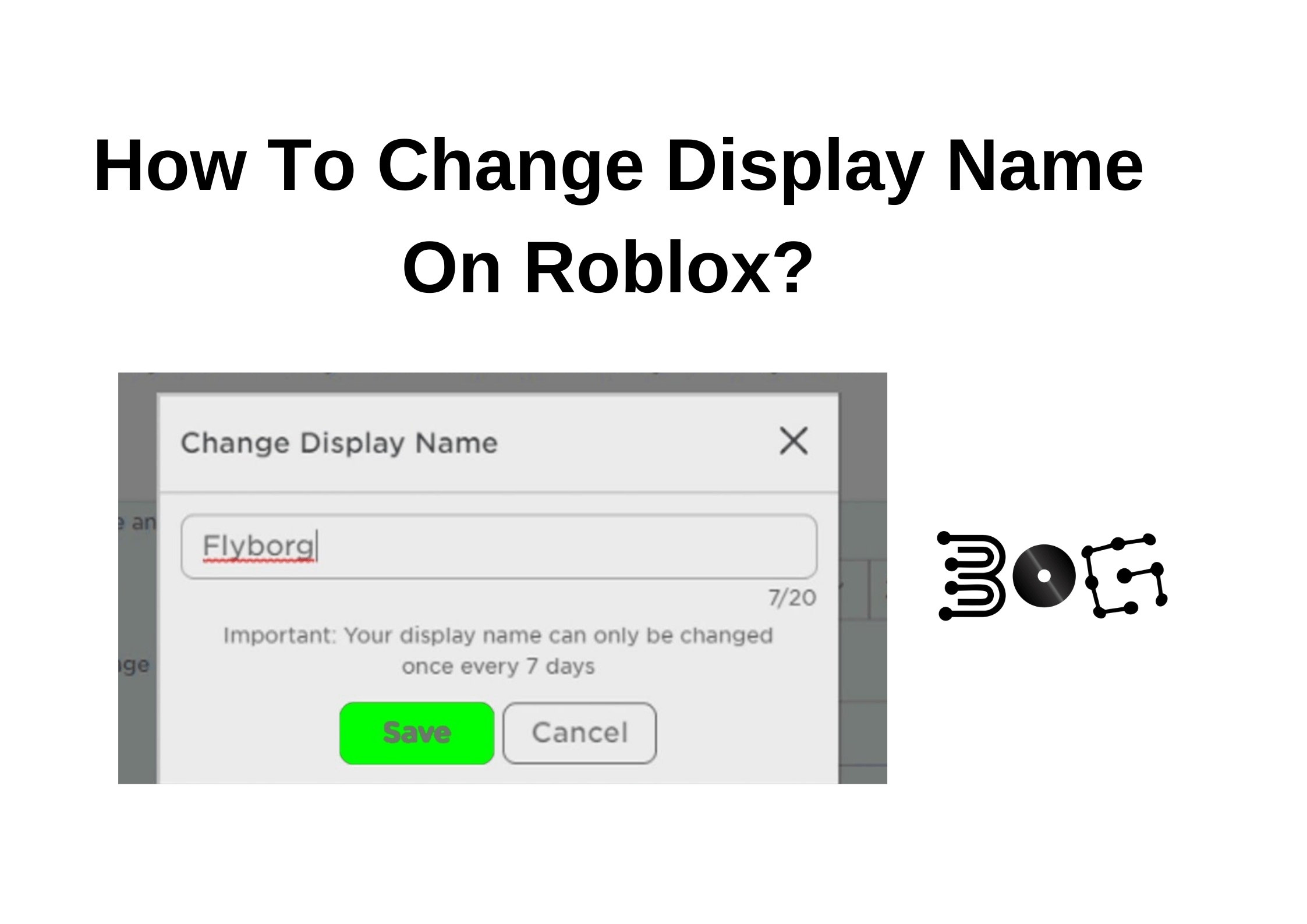 How To Change Display Name On Roblox Free Method Bog - how to change the name to your roblox game